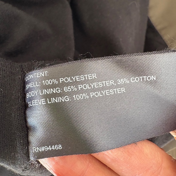 Perry Ellis Portfolio Windbreaker Jacket Full Zip Green Mens XXL Lightweight - Picture 9 of 12